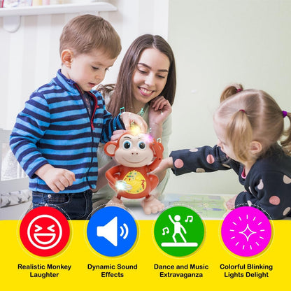 Dancing Monkey Toy – Musical, Light-Up & Full of Fun!