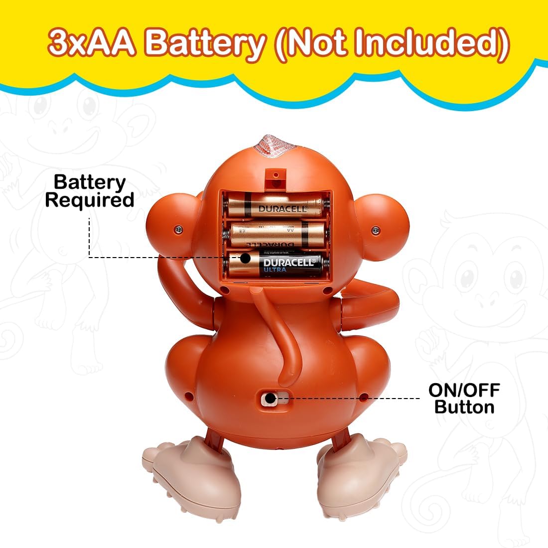 Dancing Monkey Toy – Musical, Light-Up & Full of Fun!