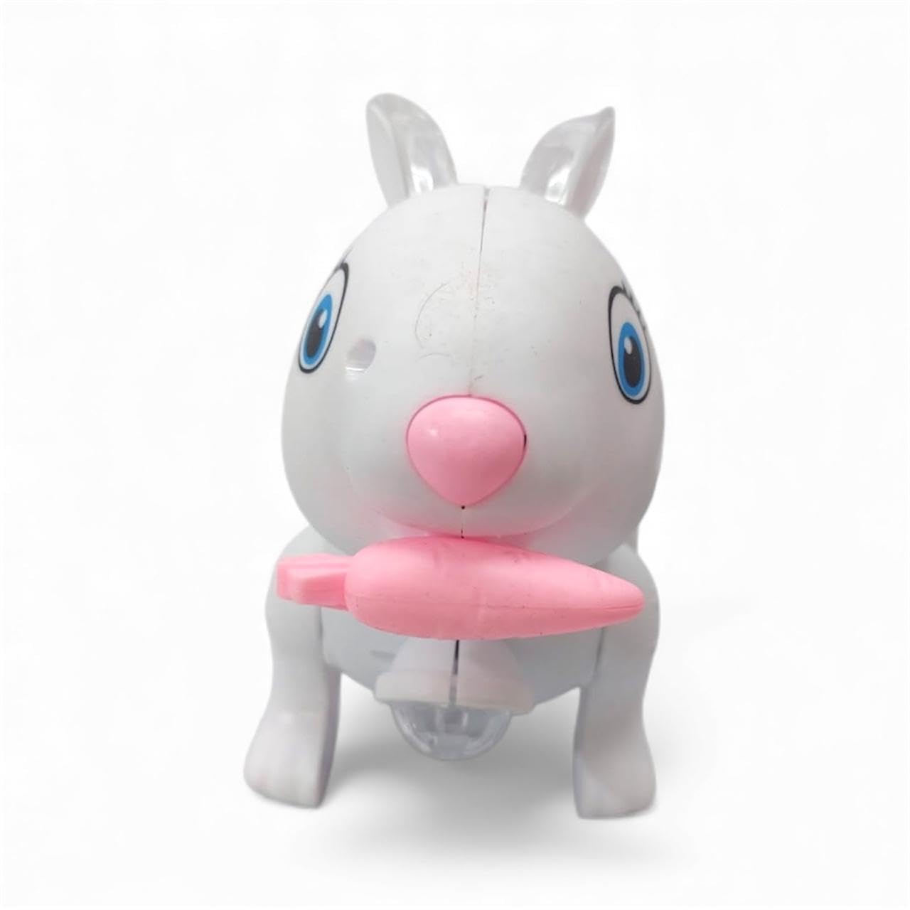 Musical Walking Rabbit Toy with LED Lights, Carrot Accessory & Sound – Kids Gift (3+