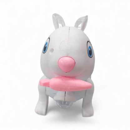 Musical Walking Rabbit Toy with LED Lights, Carrot Accessory & Sound – Kids Gift (3+