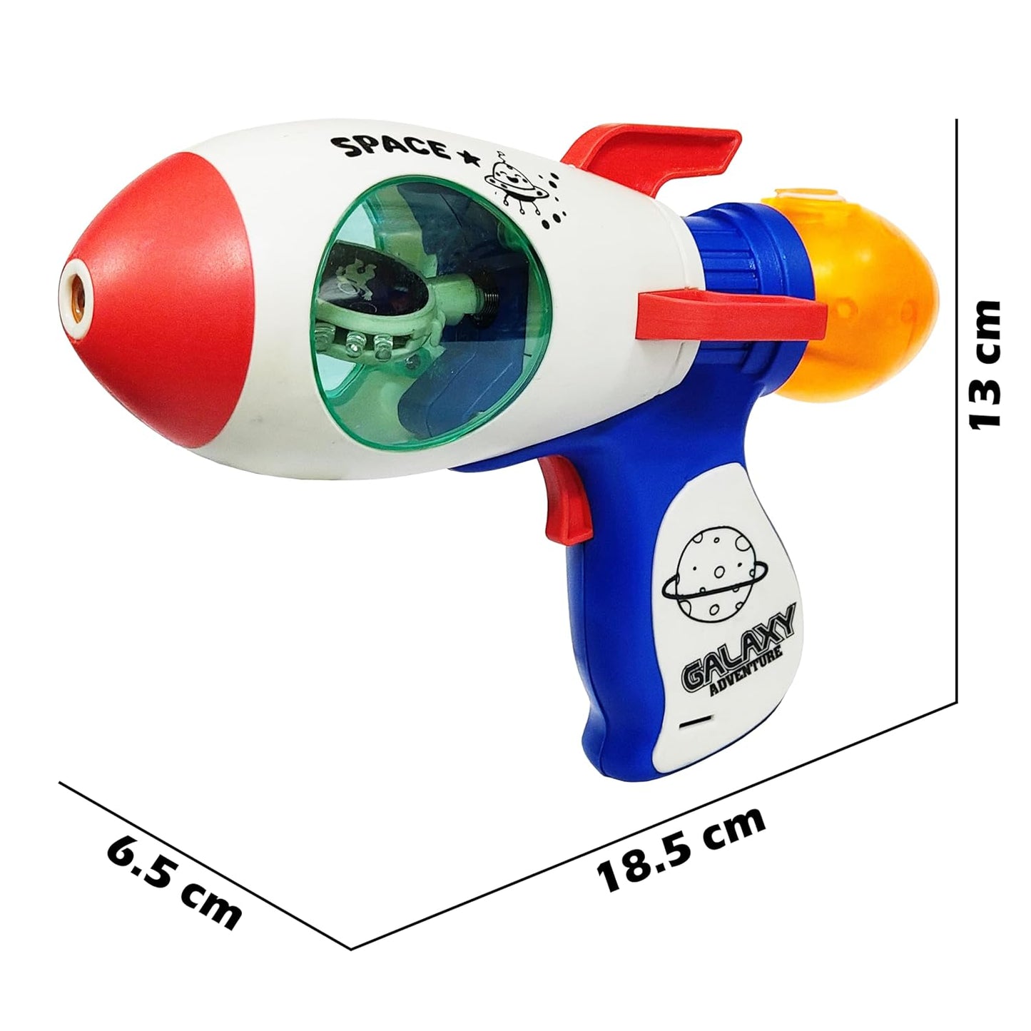🚀 Musical Space Gun Toy — Galaxy Adventure Edition
