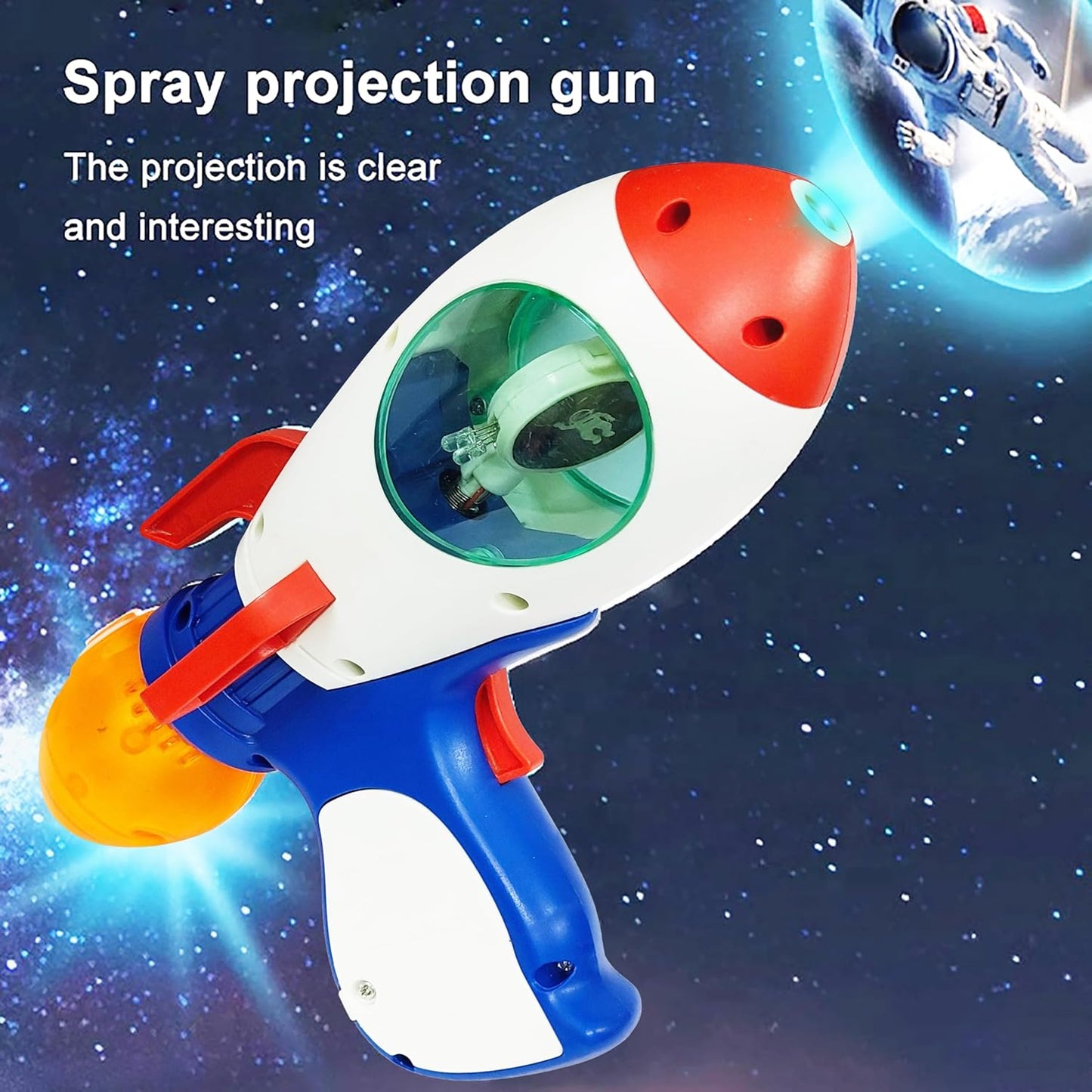 🚀 Musical Space Gun Toy — Galaxy Adventure Edition