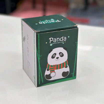 Cute Panda Silicone Night Light – Tap to Change Colors