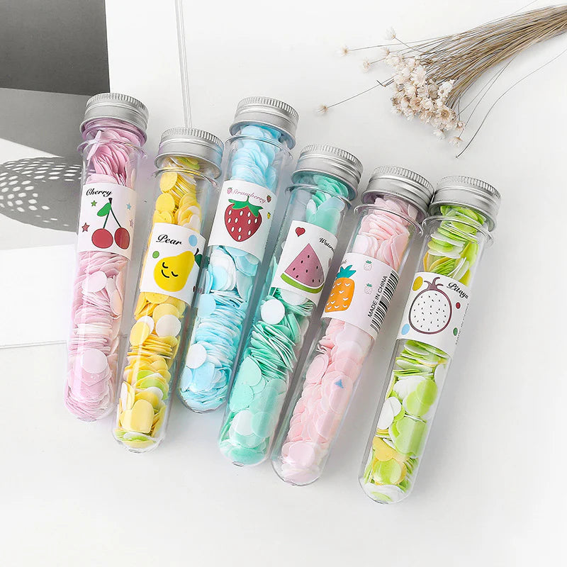 🫧 Paper Soap Fragrance Bottle – Travel-Friendly Cute Mini Tube | Assorted Scents & Colors (Pack of 5)
