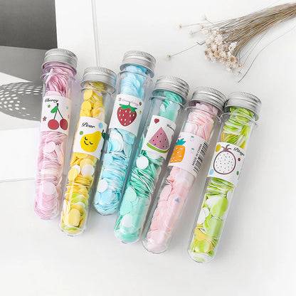 🫧 Paper Soap Fragrance Bottle – Travel-Friendly Cute Mini Tube | Assorted Scents & Colors (Pack of 5)