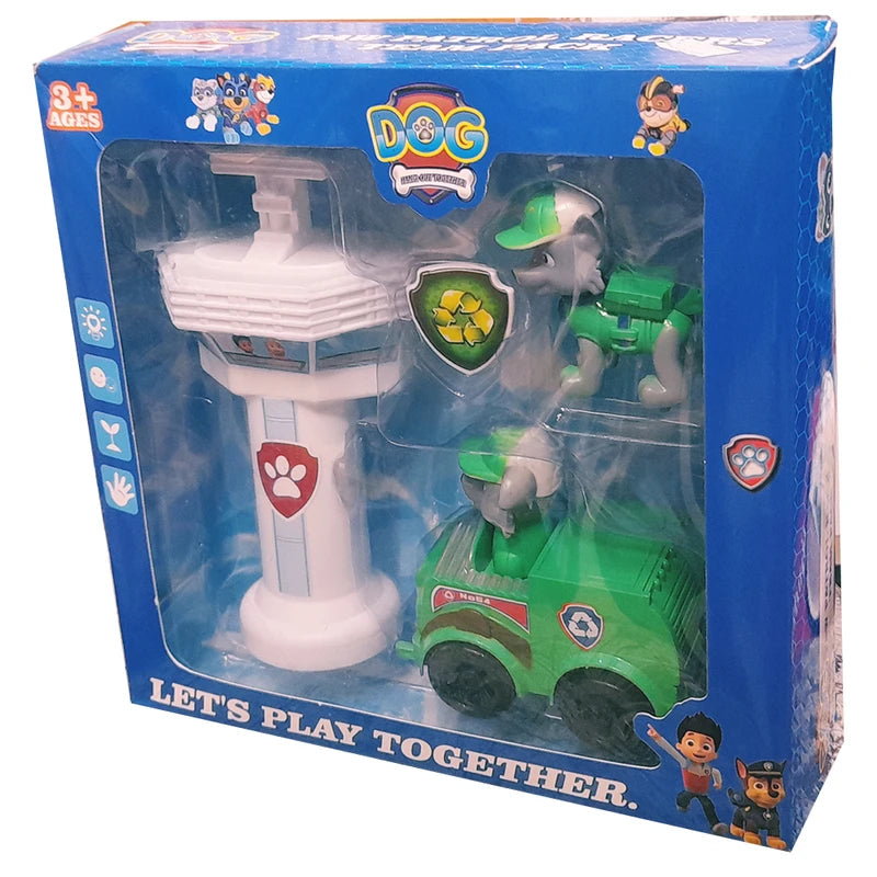 🌟 Paw Dog Patrol – Rocky’s Recycling Rescue Set 🌟
