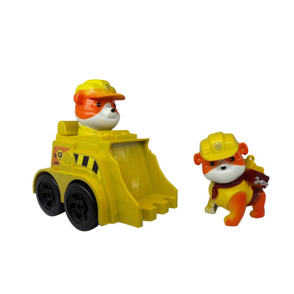 Paw Patrol Construction Dog Toy Set – Rubble Vehicle + Dog Figure + Tower (Ages 3+)