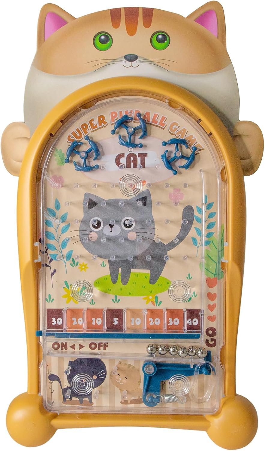 Animal Theme Super Pinball Game – Fun Handheld Toy
