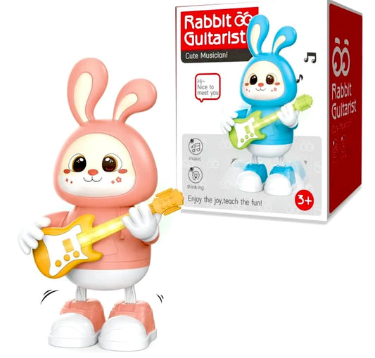🐰🎸 Rabbit Guitarist – Musical Dancing Bunny Toy (Ages 3+)