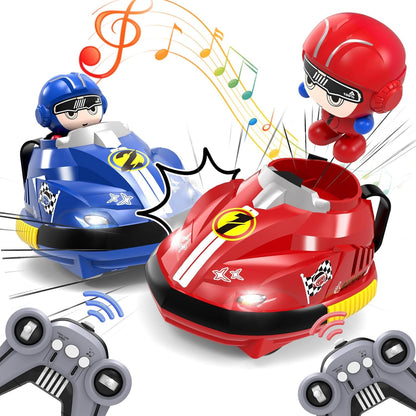 🚦RC Go Kart Bumper Car Battle Set – 2 Player, Multiplayer Mode 🚦