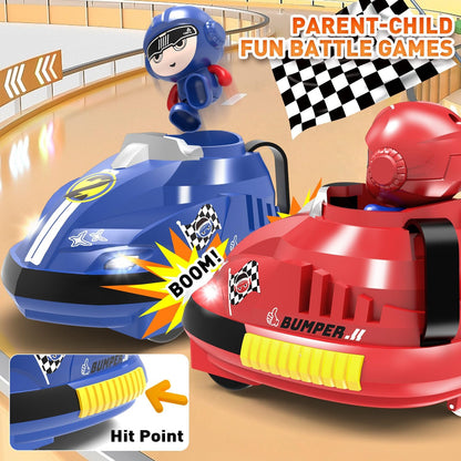 🚦RC Go Kart Bumper Car Battle Set – 2 Player, Multiplayer Mode 🚦