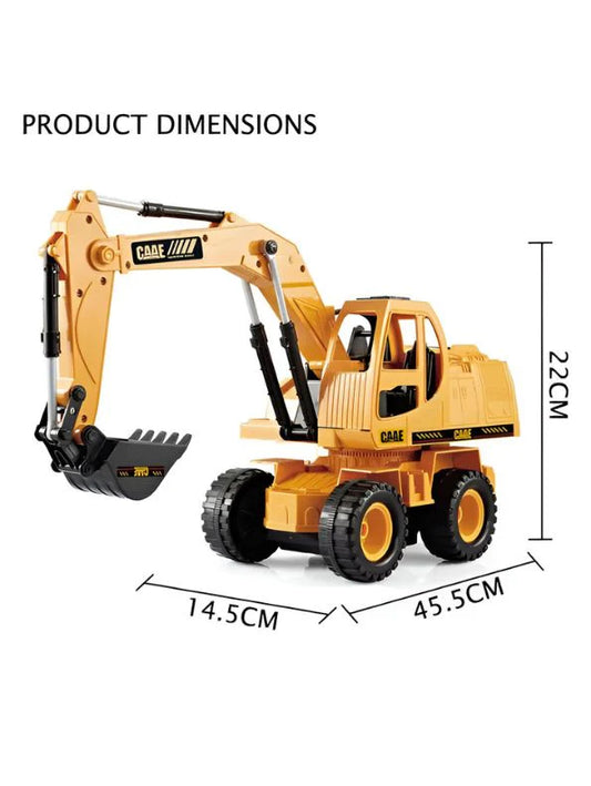 🏗️ Remote Control JCB Excavator – 2.4GHz Multifunction Toy | RC Toys