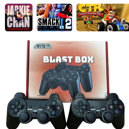 🔥 Retro Blast Box – HD Wireless Gaming Console | Retro Video Game | Nostalgia