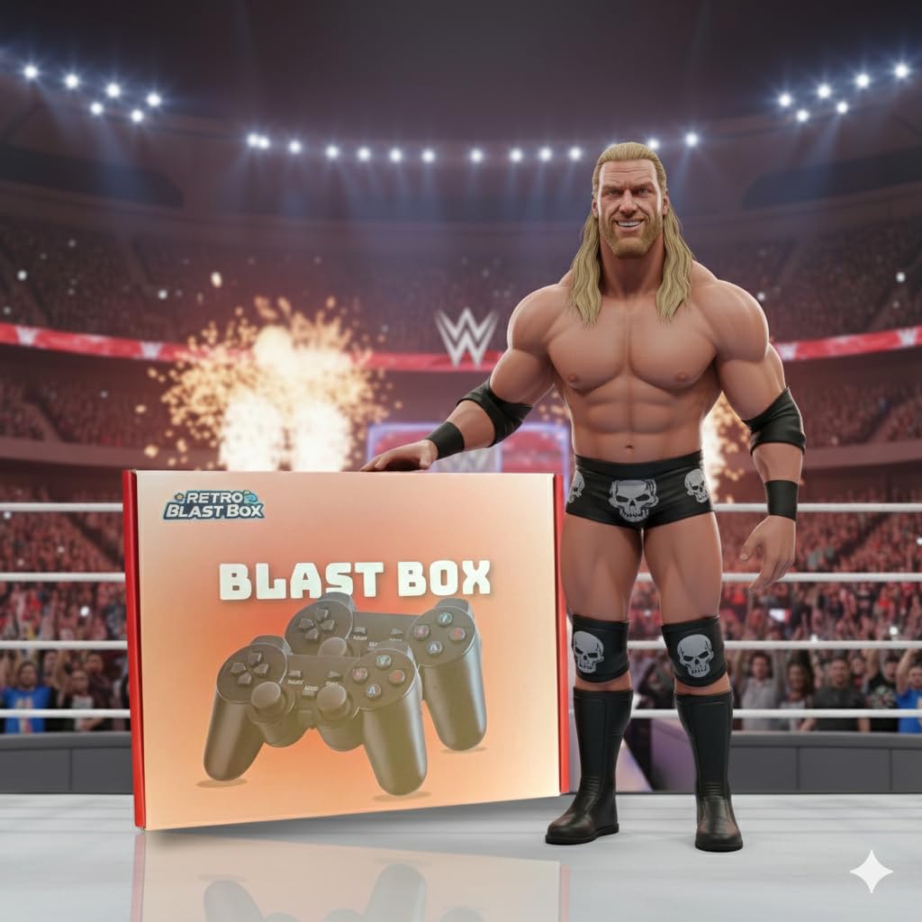 🔥 Retro Blast Box – HD Wireless Gaming Console | Retro Video Game | Nostalgia