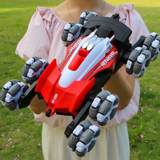 8-Wheel Rhino Stunt Drift RC Car – Remote Control All-Terrain Crawler (Color may Vary)