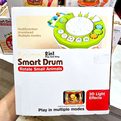 Smart Drum 2-in-1 Play & Sing Activity Toy for Kids – Musical Fun & Learning toy!