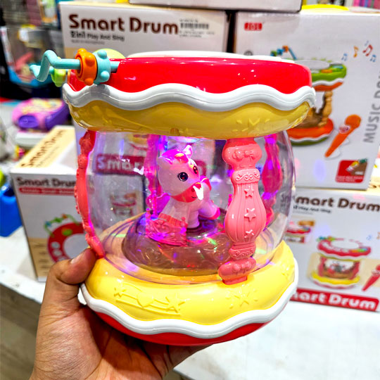 Smart Drum 2-in-1 Play & Sing Activity Toy for Kids – Musical Fun & Learning toy!