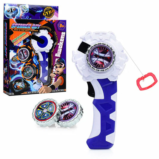 🔥 Spinner Boy Gyro Battle Set – Action-Packed Spinning Top Launcher Toy 🔥 | Like a Beyblade |