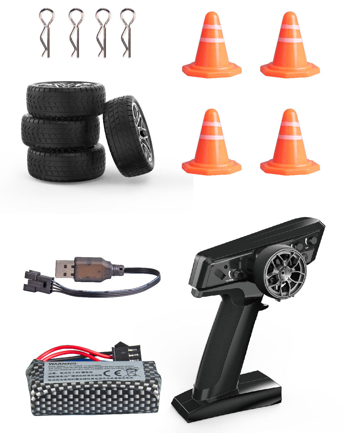 🏁 Super Drift RC Racing Car – 1:16 Scale 4WD with ESP Gyro & Changeable Drift Tyres