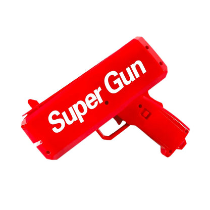 Electric Cash Cannon – “Super Gun” Money Sprayer with Fake Dollar Bills | Party & Event Toy