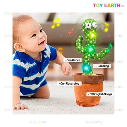 Dancing Talking Cactus Repeater Most Trend Toy Musical Chargeable