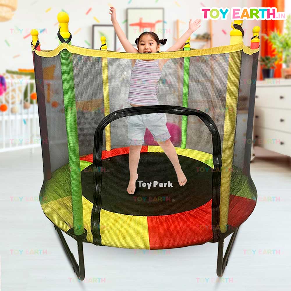 Trampoline toys best sale and games