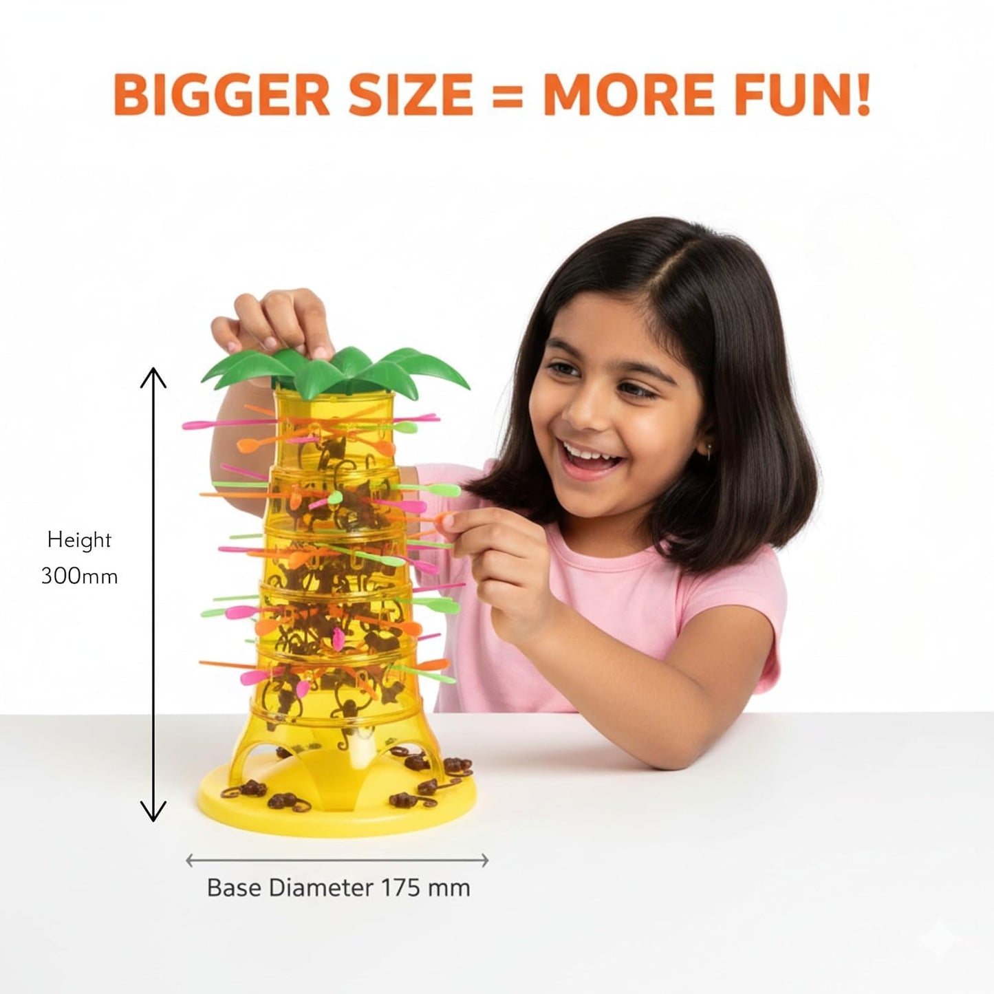 🐵 Monkey Tumble Game – Fun Family Board Game for Kids & Adults | Don’t Let The Monkeys Fall!