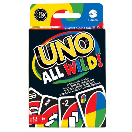 UNO All Wild! Card Game – Every Single Card is a Wild Card (Not Original)