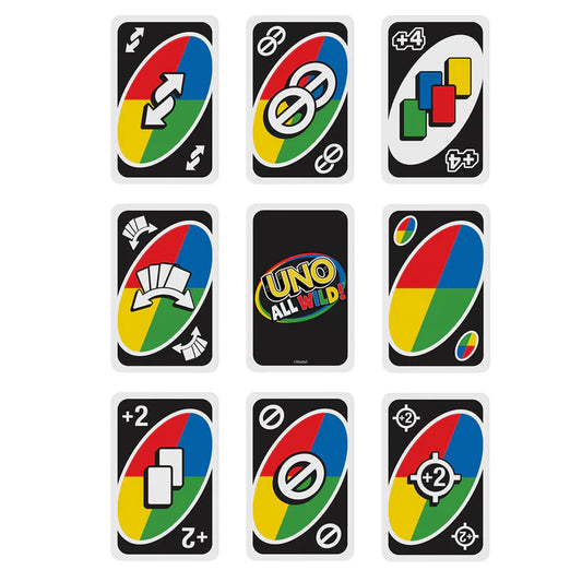 UNO All Wild! Card Game – Every Single Card is a Wild Card (Not Original)