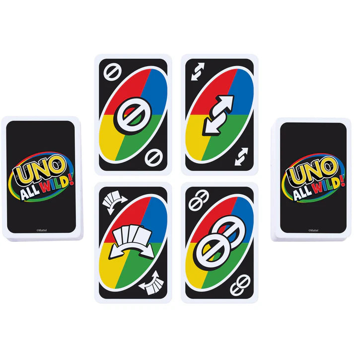 UNO All Wild! Card Game – Every Single Card is a Wild Card (Not Original)