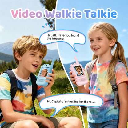 Kids Video Calling Walkie Talkie | without internet | Chat Feature | High Tech Toy | Best For Gifting