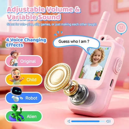Kids Video Calling Walkie Talkie | without internet | Chat Feature | High Tech Toy | Best For Gifting