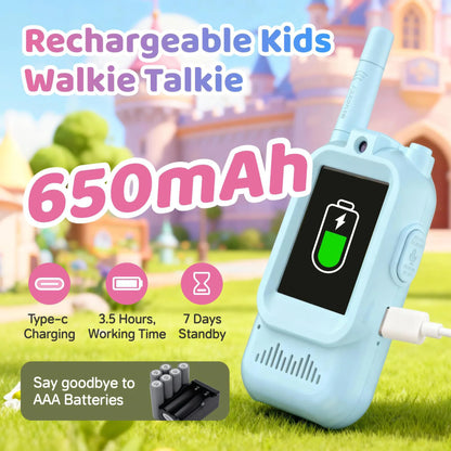 Kids Video Calling Walkie Talkie | without internet | Chat Feature | High Tech Toy | Best For Gifting