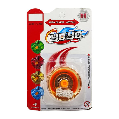 Glossy Metal Yo-Yo Fun Toy ! Activity excitement addictive