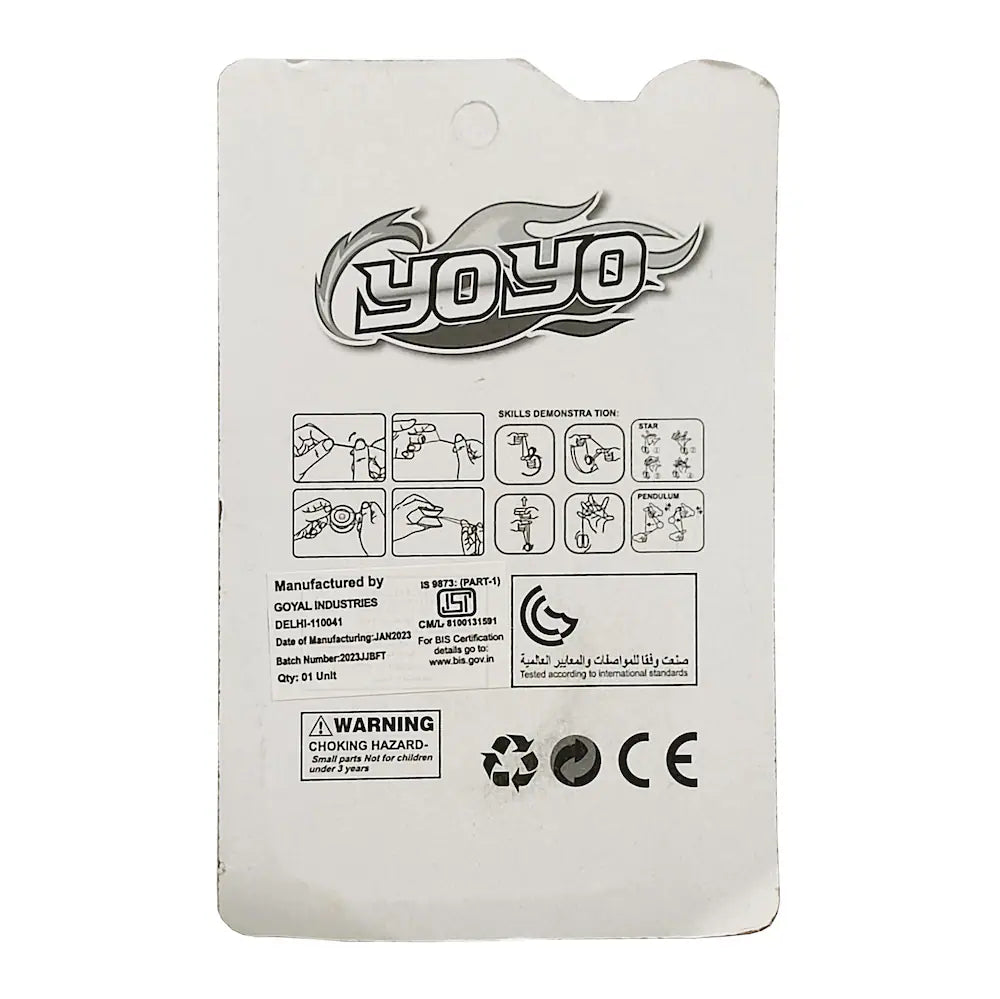 Glossy Metal Yo-Yo Fun Toy ! Activity excitement addictive