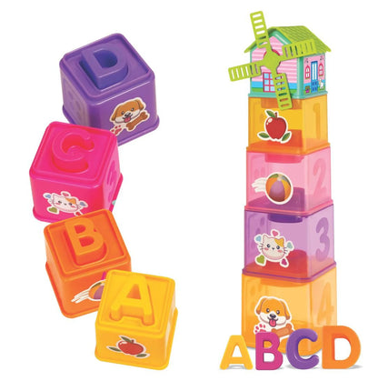 Toys Mate Kiddy's Play World – Premium 30-Piece Toddler Gift Set (6-in-1 Activity Kit | Ages 12–36 Months)