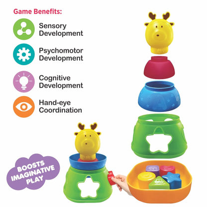 Toys Mate Kiddy's Play World – Premium 30-Piece Toddler Gift Set (6-in-1 Activity Kit | Ages 12–36 Months)