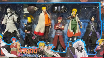 Naruto Shippuden – 6 Action Figure Collectible Set