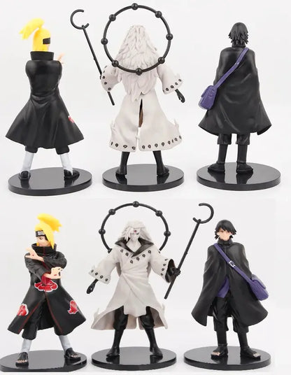 Naruto Shippuden – 6 Action Figure Collectible Set