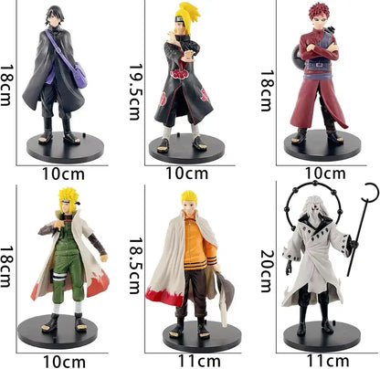 Naruto Shippuden – 6 Action Figure Collectible Set