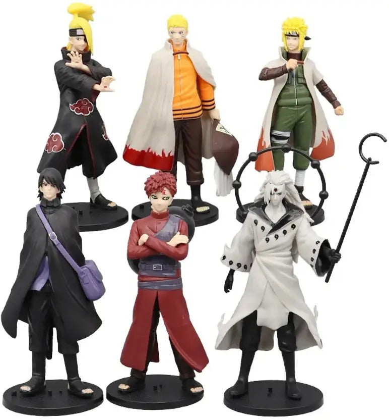 Naruto Shippuden – 6 Action Figure Collectible Set
