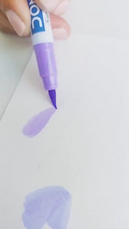 DOMS Pastel Brush Pen Super Soft colorful Pen