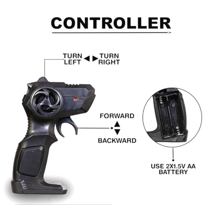 4WD High-Speed Alloy Rock Crawler with HD Camera & Mist Exhaust