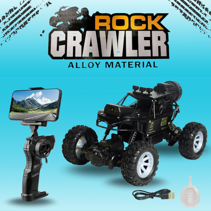 4WD High-Speed Alloy Rock Crawler with HD Camera & Mist Exhaust