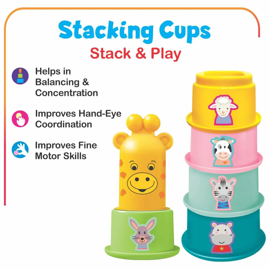 Toys Mate Play N Grow - A 5-in-1 Toddlers Learning Activity Gift Set For 12 Months And Above