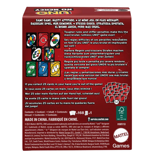 UNO Show 'Em No Mercy Card Game – The Most Brutal UNO Ever Made (Not Original)