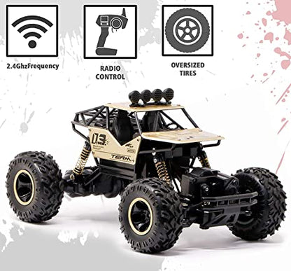 Monster RC Rock Crawler Alloy 2.4G Remote Control/ RC Electric Car (Any Color)