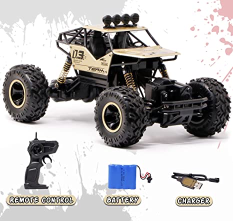Monster RC Rock Crawler Alloy 2.4G Remote Control/ RC Electric Car (Any Color)